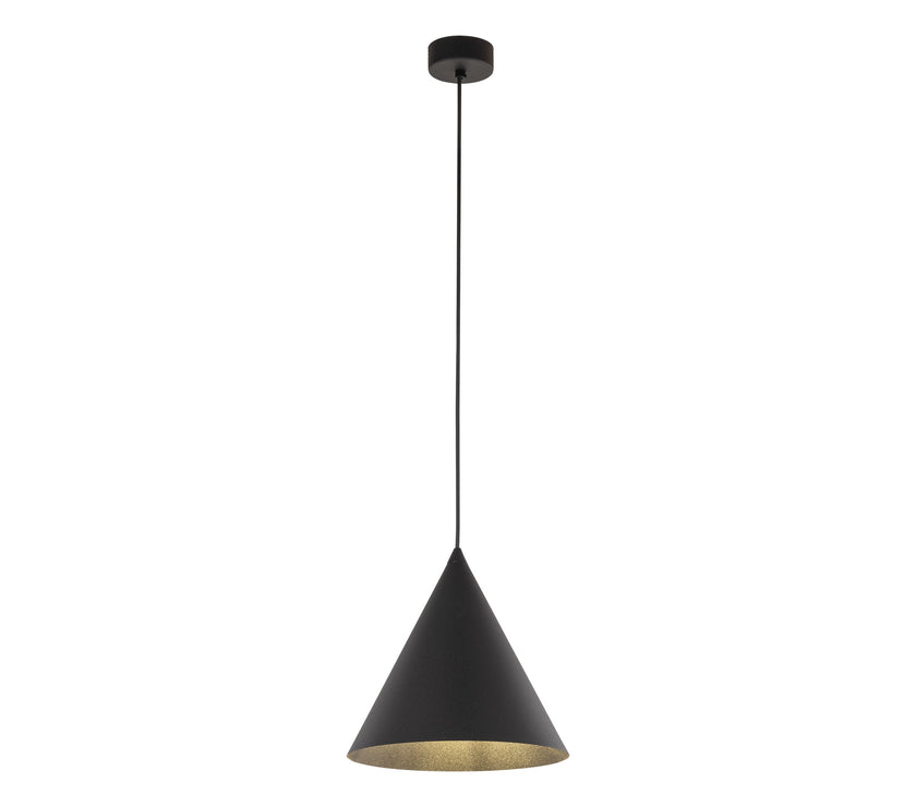 CONO Black  Medium Modern Minimalist Pendant Light