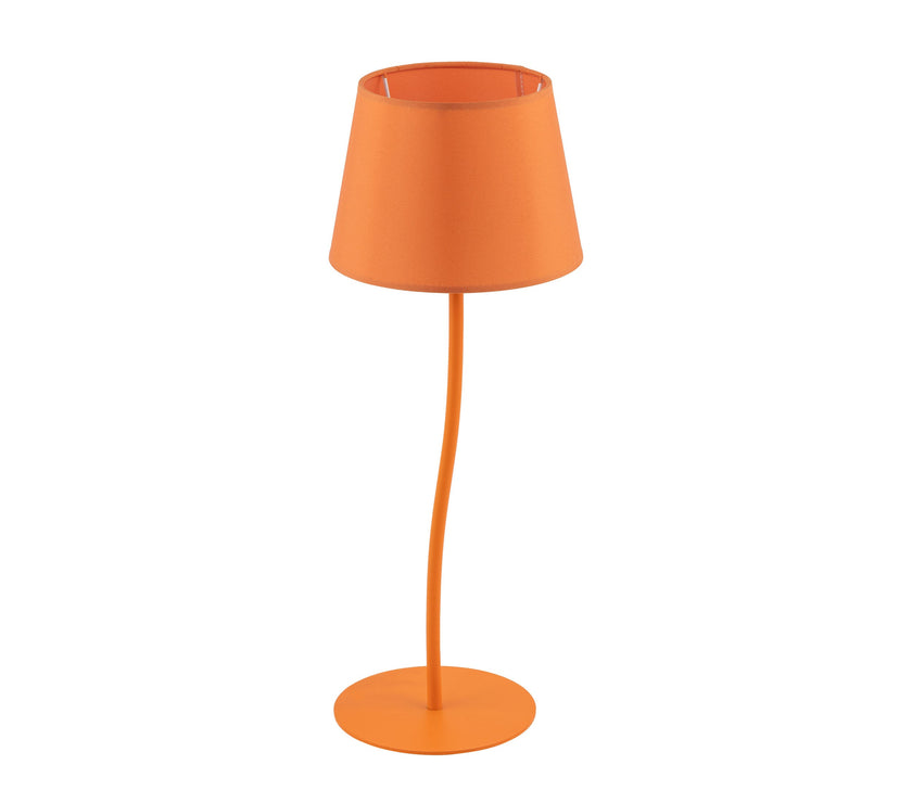 NICOLA Orange Mid-Century Modern Night Lamp