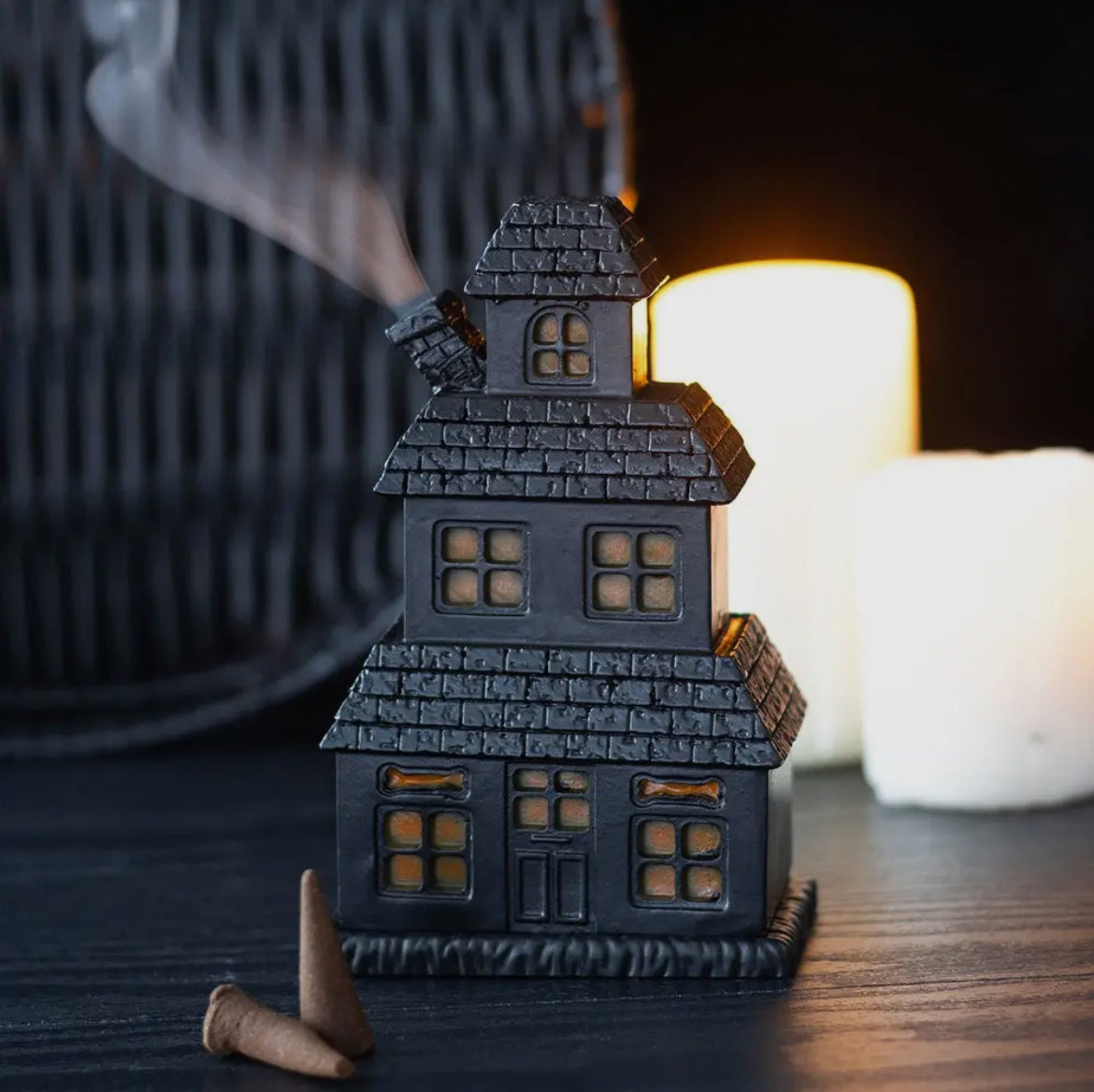 Haunted House Incense Burner Eloise and Oliver Incense Holder art-noise.myshopify.com haunted-house-incense-burner