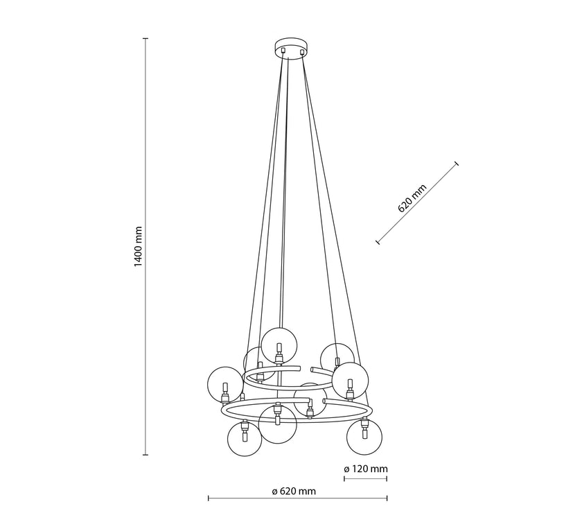 ANABELLE Scandinavian Pendant Light 9