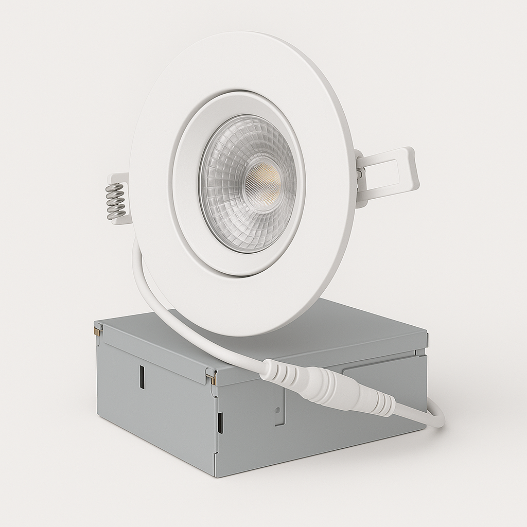 4" Gimbal LED Pot Light – 360° Adjustable | 5CCT + IC Rated Good Day Building Supply Inc. Potlights art-noise.myshopify.com 4-gimbal-led-pot-light-360-adjustable-5cct-ic-rated