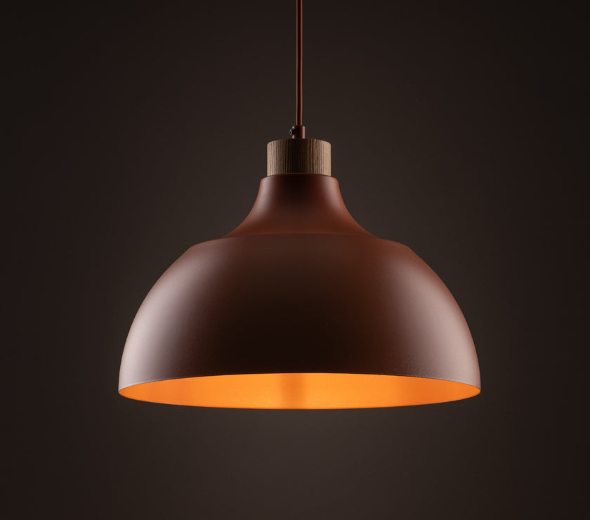 CAP Brick Red Scandinavian Pendant Lamp