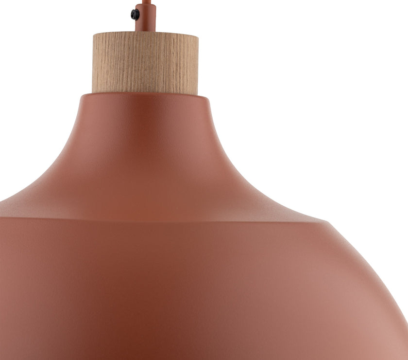 CAP Brick Red Scandinavian Pendant Lamp
