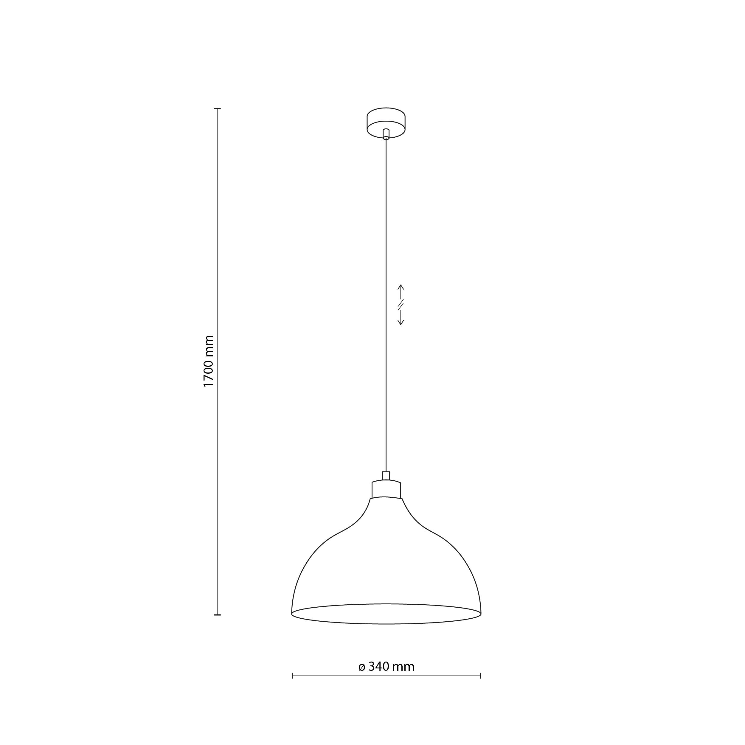 CAP Brick Red Scandinavian Pendant Lamp