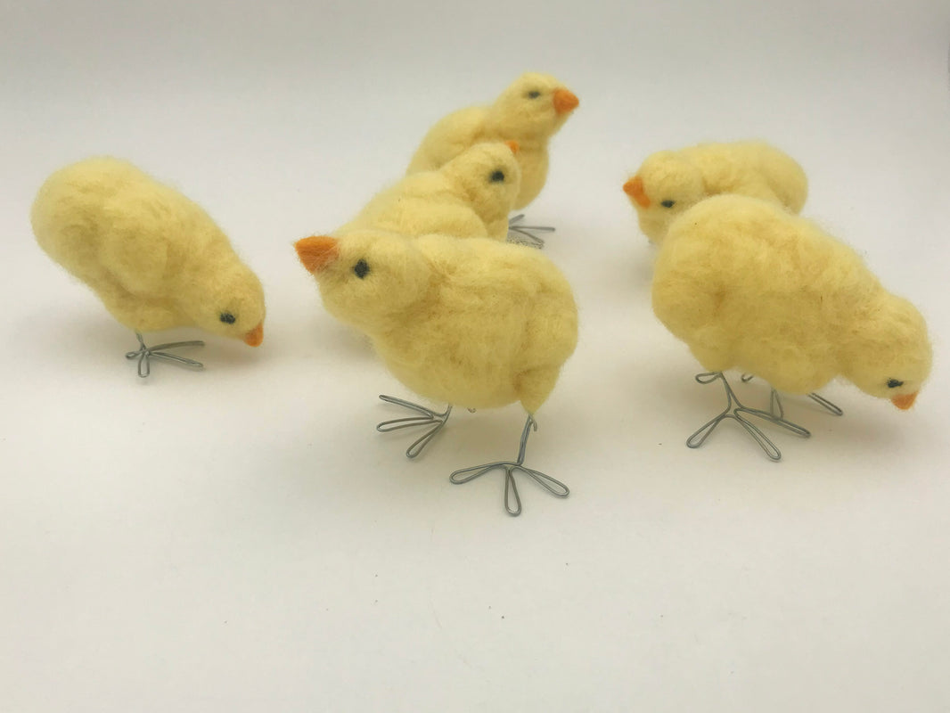 Debra Krakow: Felted Chicks - 1