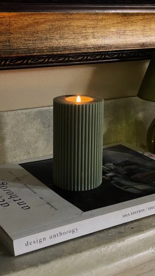 Pinstripe Pillar Eloise and Oliver Decorative Candle art-noise.myshopify.com pinstripe-pillar Pinstripe Pillar Eloise and Oliver Decorative Candle art-noise.myshopify.com pinstripe-pillar