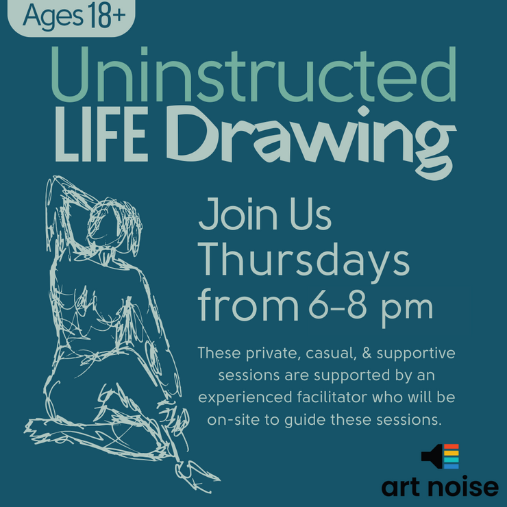 Uninstructed Life Drawing: Fall Sessions (ages 18+)