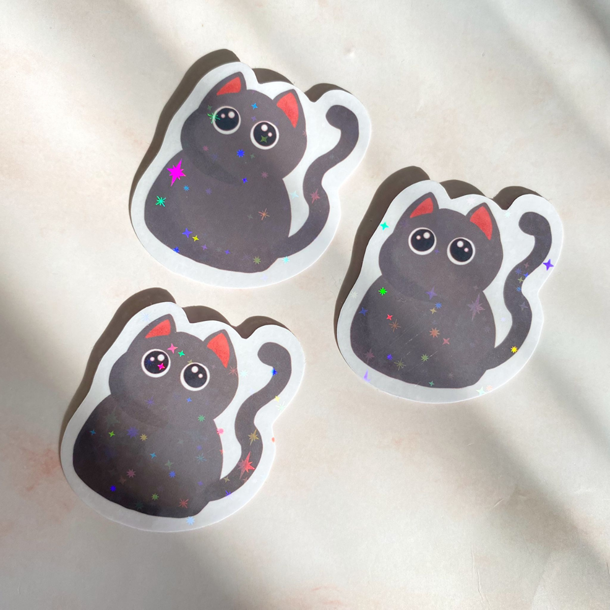 Purfect Grey Cat Sticker