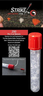  New Zealand Strike Indicator Pre-Cut Tubing Sleeves and Vial Stony Tackle Shack Fishing accesories art-noise.myshopify.com new-zealand-strike-indicator-pre-cut-tubing-sleeves-and-vial