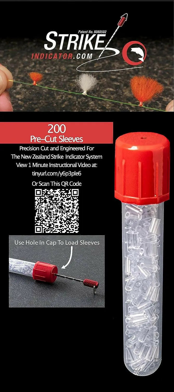  New Zealand Strike Indicator Pre-Cut Tubing Sleeves and Vial Stony Tackle Shack Fishing accesories art-noise.myshopify.com new-zealand-strike-indicator-pre-cut-tubing-sleeves-and-vial