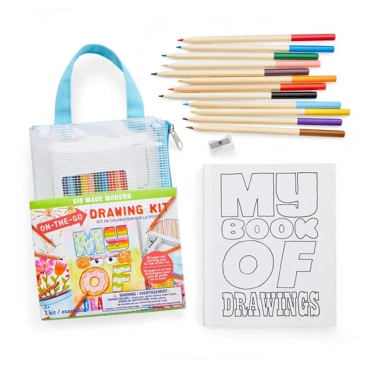 Kid Made Modern - On-The-Go Drawing Kit - Art Noise