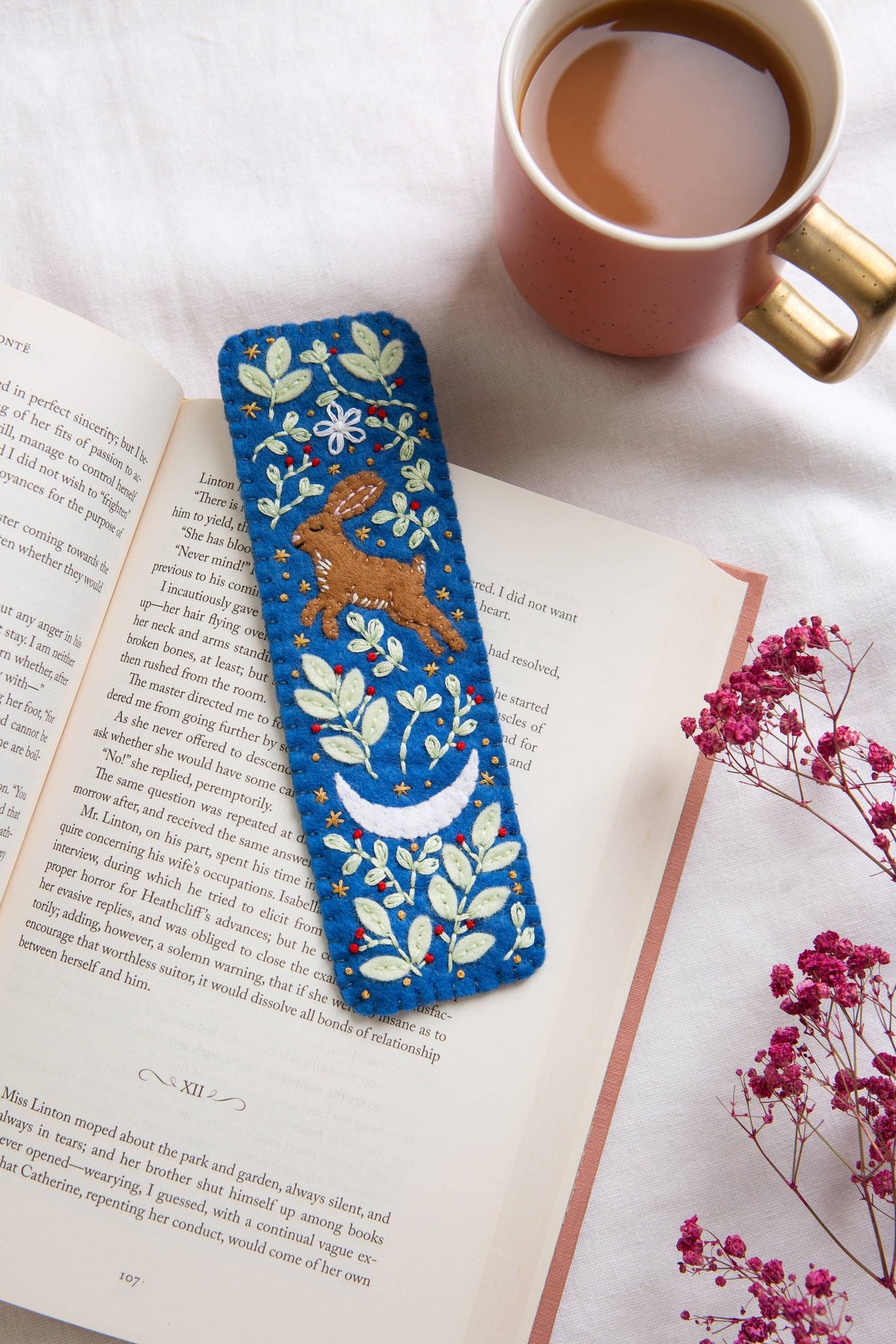 Hare Bookmark Felt Craft Kit | Beginner Craft Kit