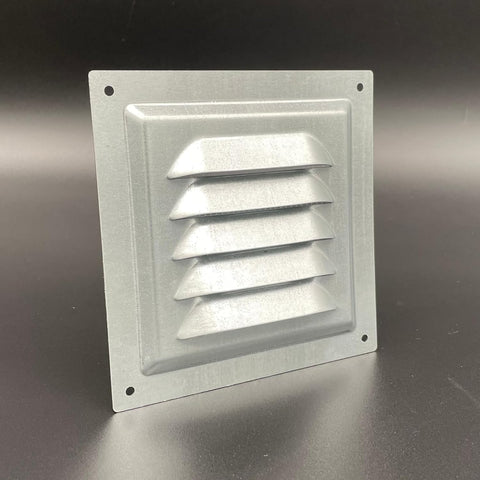 Byson Flat Steel Metal Fixed Grilles with Screen