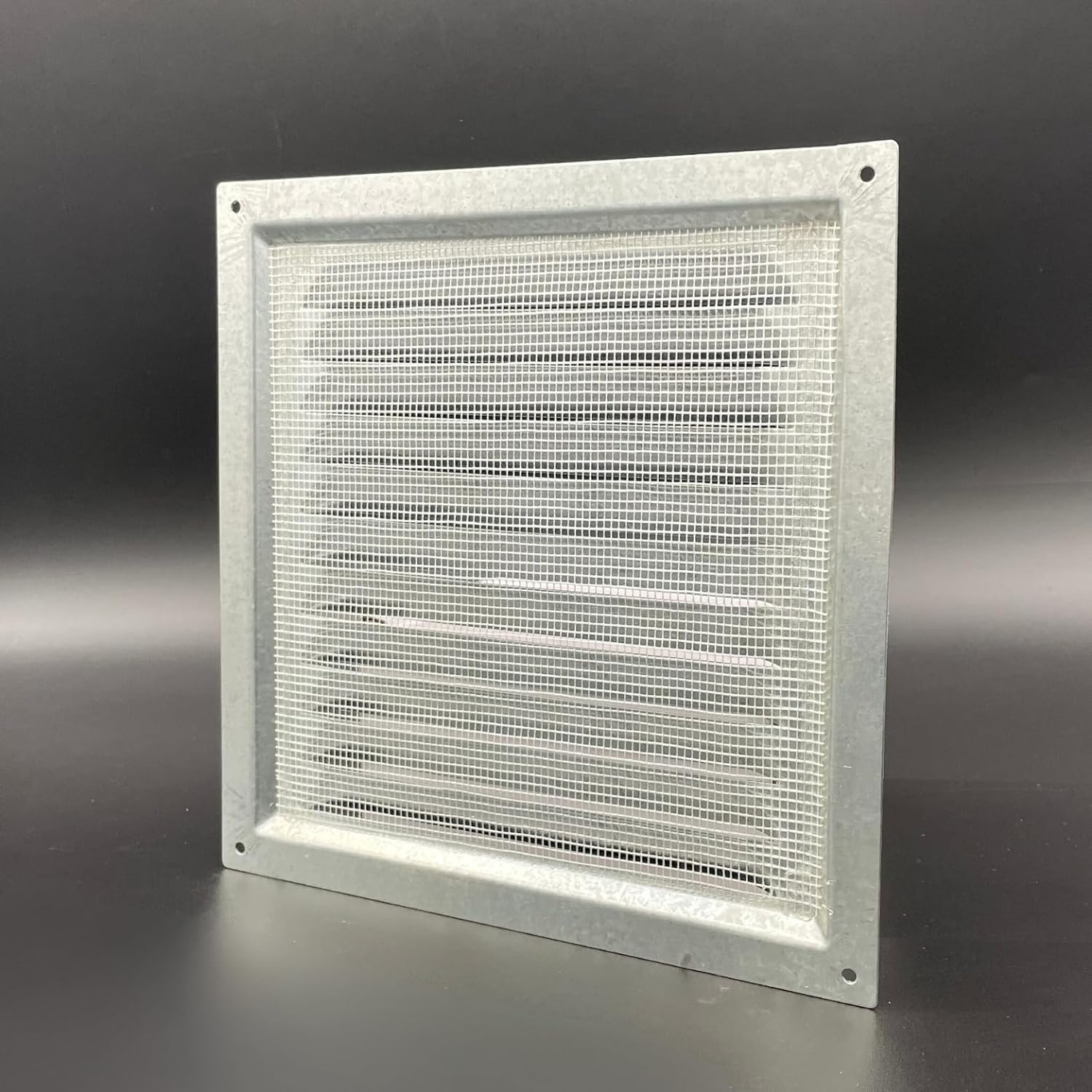 Byson Flat Steel Metal Fixed Grilles with Screen