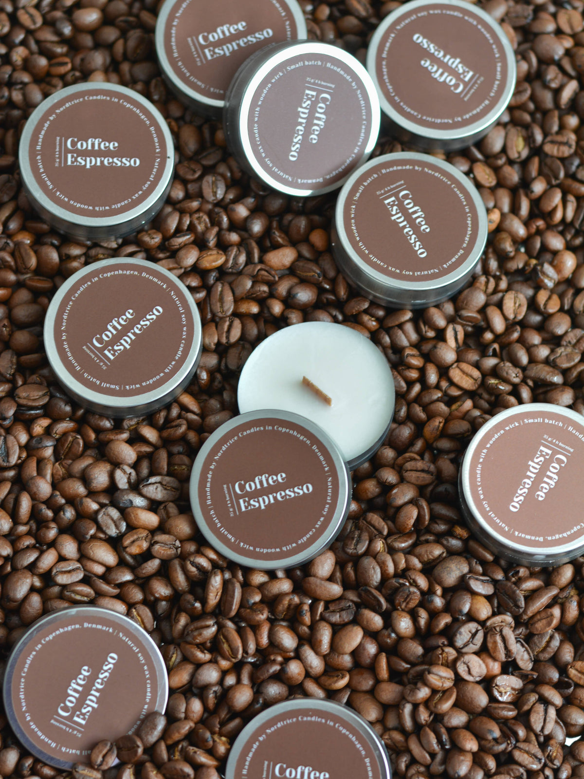 Mini Scented Soy Candle - Espresso Coffee