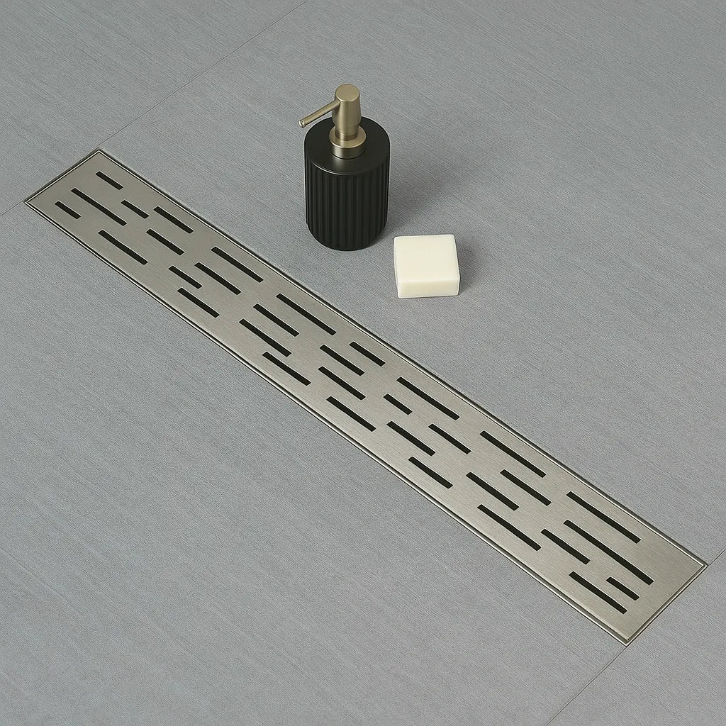  Architect Linear Shower Drain – 24" Linear Shower Drain with Leveling Feet, ABS Base Flange & LESSO Flush Bushing – Tile Insert & Grate Cover(UPC Certified) Good Day Building Supply Inc. Shower Drain art-noise.myshopify.com architect-linear-shower-drain-24-linear-shower-drain-with-leveling-feet-abs-base-flange-lesso-flush-bushing-tile-insert-grate-cover-upc-certified