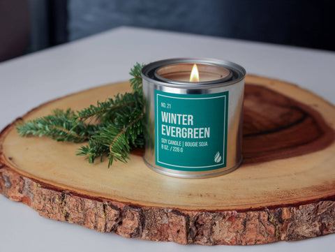 Winter Evergreen | 8oz Soy Candle