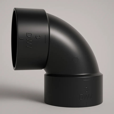  LESSO ABS 90° Elbow Hub x Hub DWV Fitting – Short Turn (1-1/2" & 2") Good Day Building Supply Inc. Plumbing Fittings art-noise.myshopify.com lesso-abs-90-elbow-hub-x-hub-dwv-fitting-short-turn-1-1-2-2