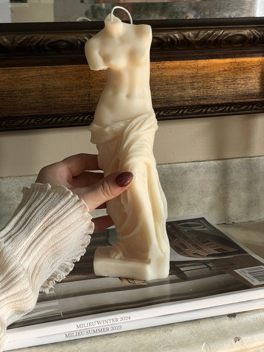 Venus de Milo Eloise and Oliver Decorative Candle art-noise.myshopify.com venus-de-milo