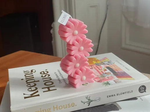 Stacked Daisy Eloise and Oliver Decorative Candle art-noise.myshopify.com stacked-daisy Stacked Daisy Eloise and Oliver Decorative Candle art-noise.myshopify.com stacked-daisy