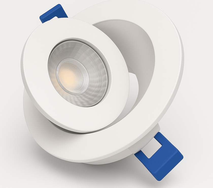 4" Gimbal LED Pot Light – 360° Adjustable | 5CCT + IC Rated