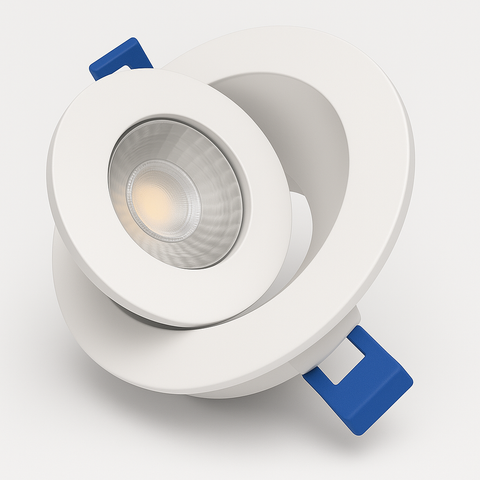 4" Gimbal LED Pot Light – 360° Adjustable | 5CCT + IC Rated