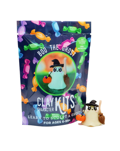 Boo the Ghost DIY Polymer Clay Kit | Arts & Craft Kit