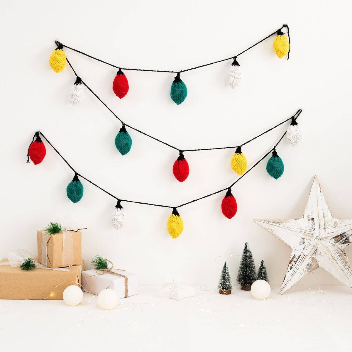 Merry & Bright Christmas Knitting Pattern Booklet