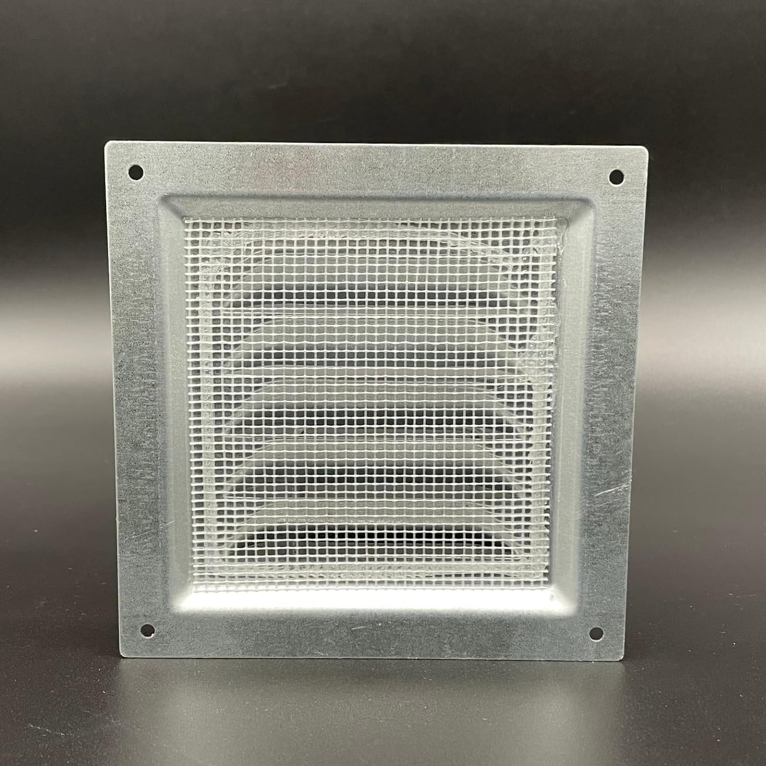 Byson Flat Steel Metal Fixed Grilles with Screen