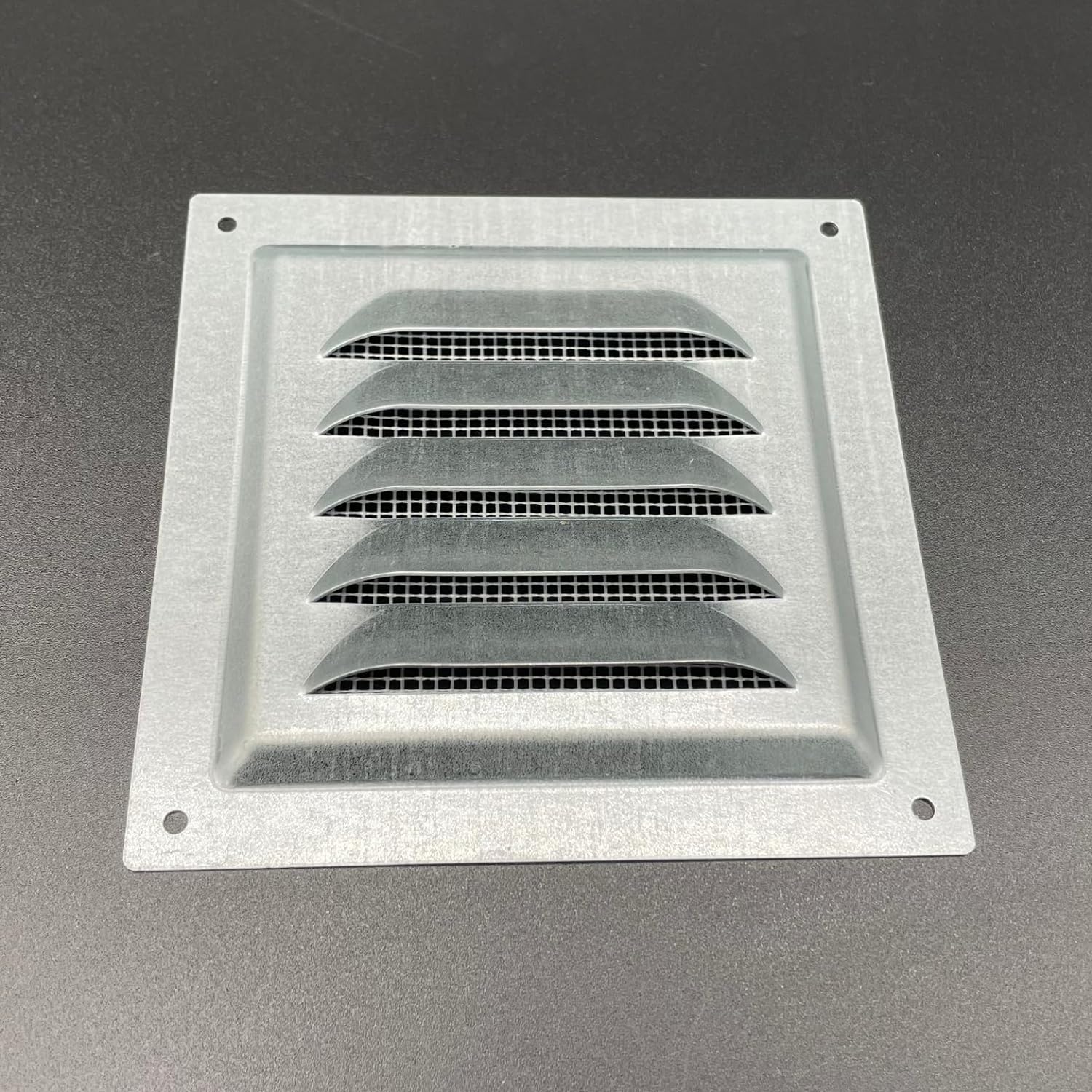 Byson Flat Steel Metal Fixed Grilles with Screen
