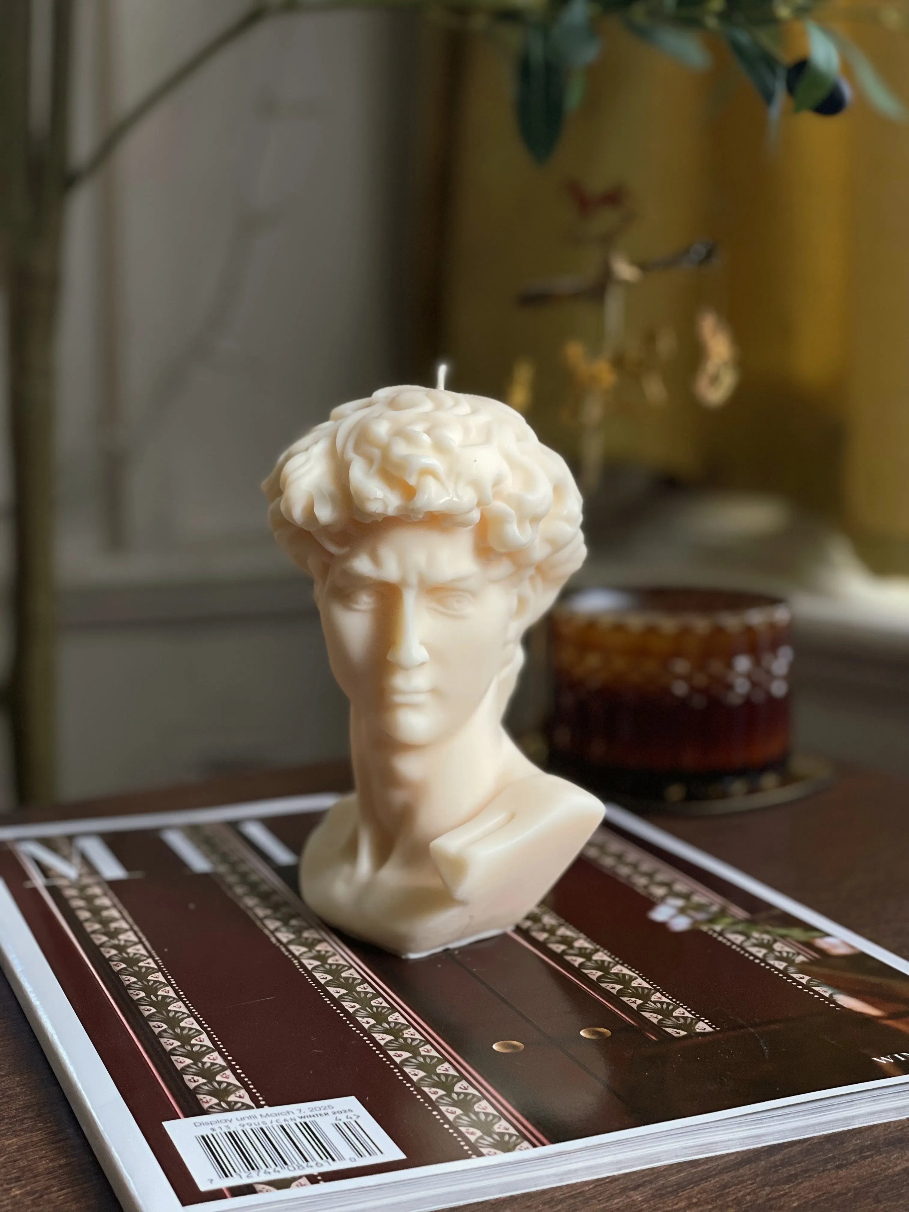 David Bust Eloise and Oliver Sculpture Candle art-noise.myshopify.com david-bust David Bust Eloise and Oliver Sculpture Candle art-noise.myshopify.com david-bust