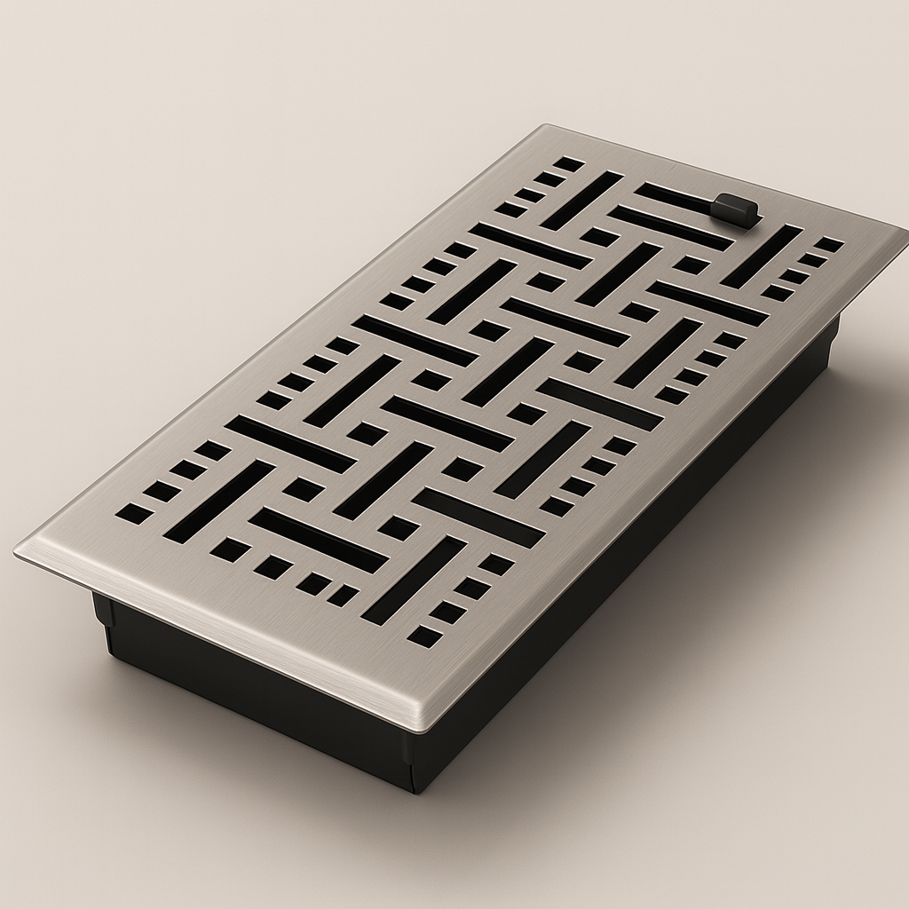 Decorative Floor Register | 4" x 10" Good Day Building Supply Inc. Floor Register art-noise.myshopify.com decorative-floor-register-4-x-10