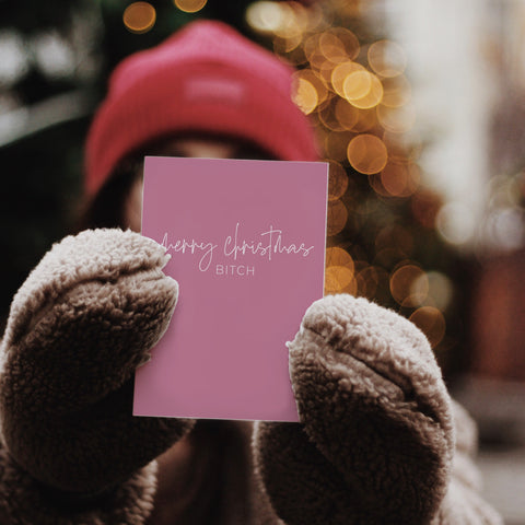 Merry Christmas Bitch Creativien product_type art-noise.myshopify.com merry-christmas-bitch