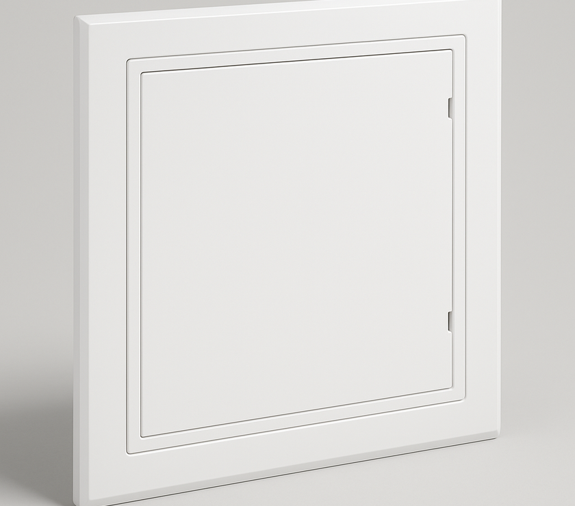 ABS Hinged Access Panel – Wall/Ceiling Utility Cover | 6in x 6in to 12in x 12in