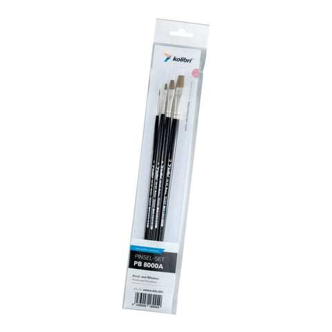 Kolibri - Acrylic/Oil Brush Set - PB 8000A