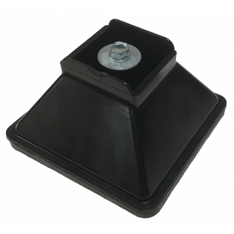 Byson Strut Plastic Foot, Black