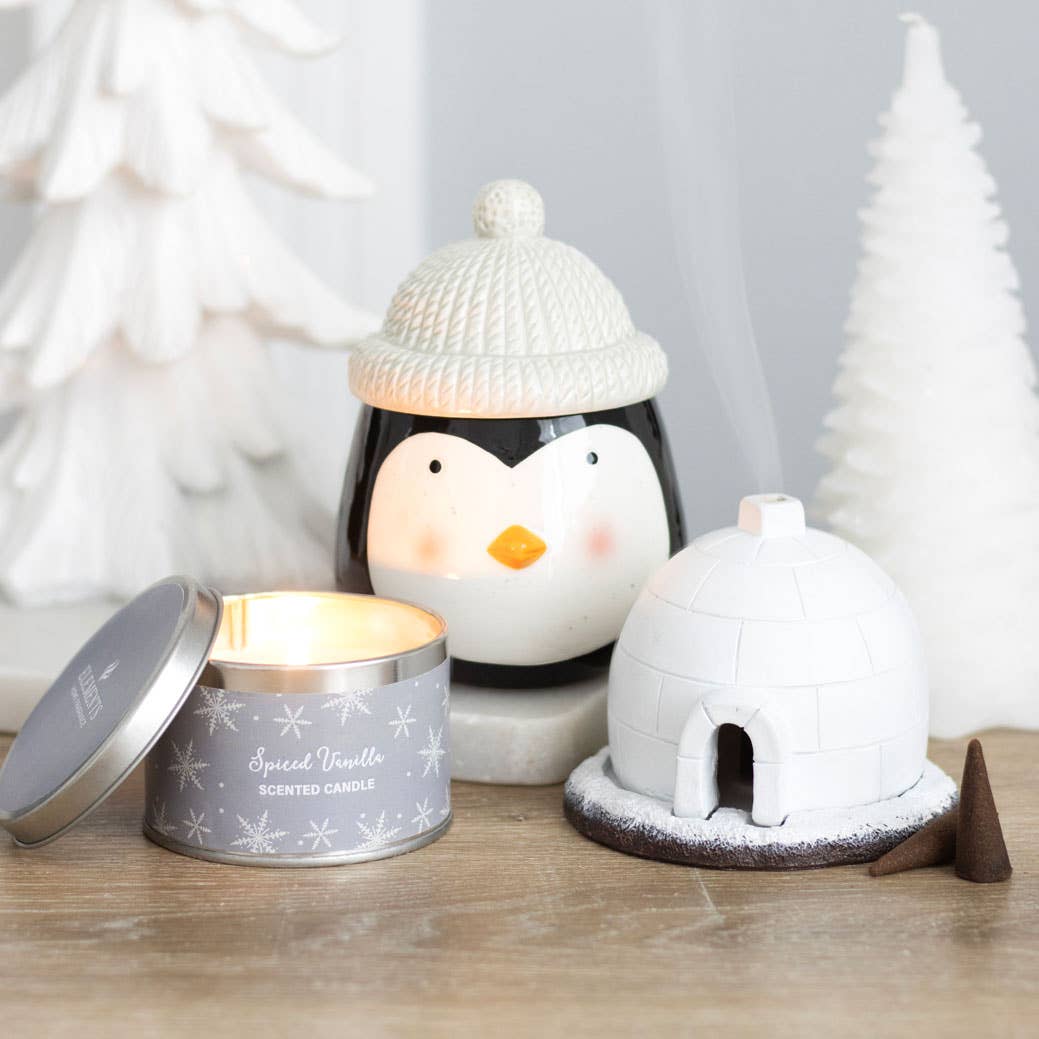 Winter Igloo Incense Cone Burner Eloise and Oliver product_type art-noise.myshopify.com winter-igloo-incense-cone-burner