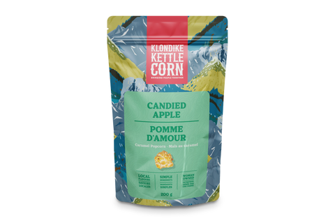 Candied Apple Caramel Popcorn