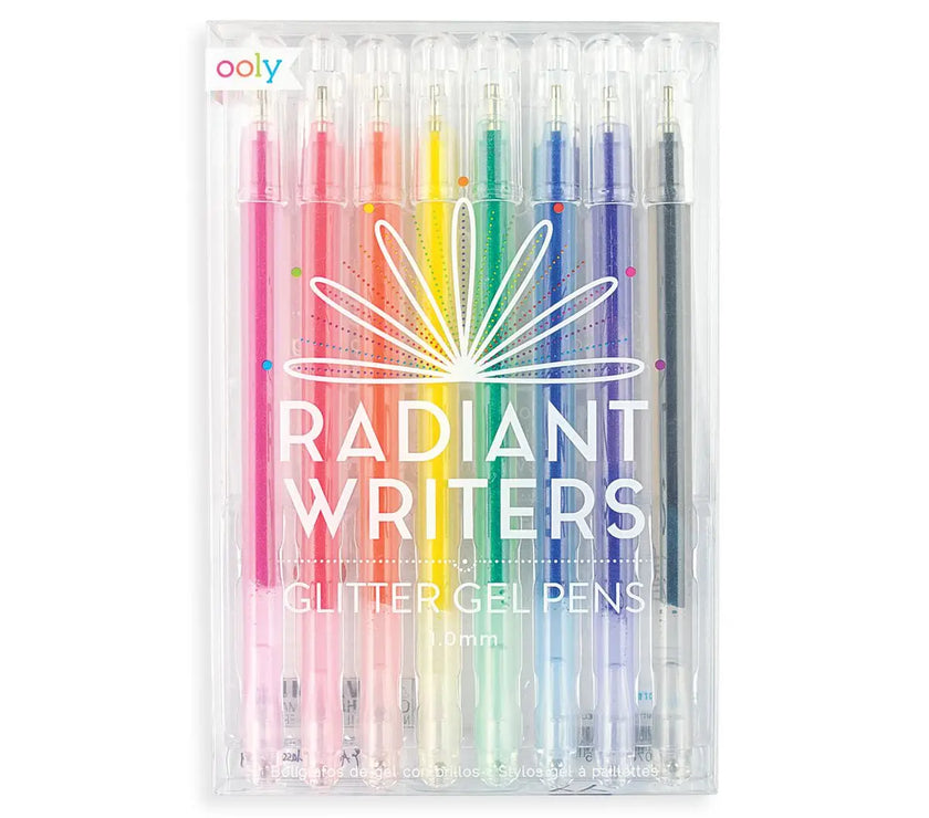 OOLY - Radiant Writers Glitter Gel Pens - Art Noise