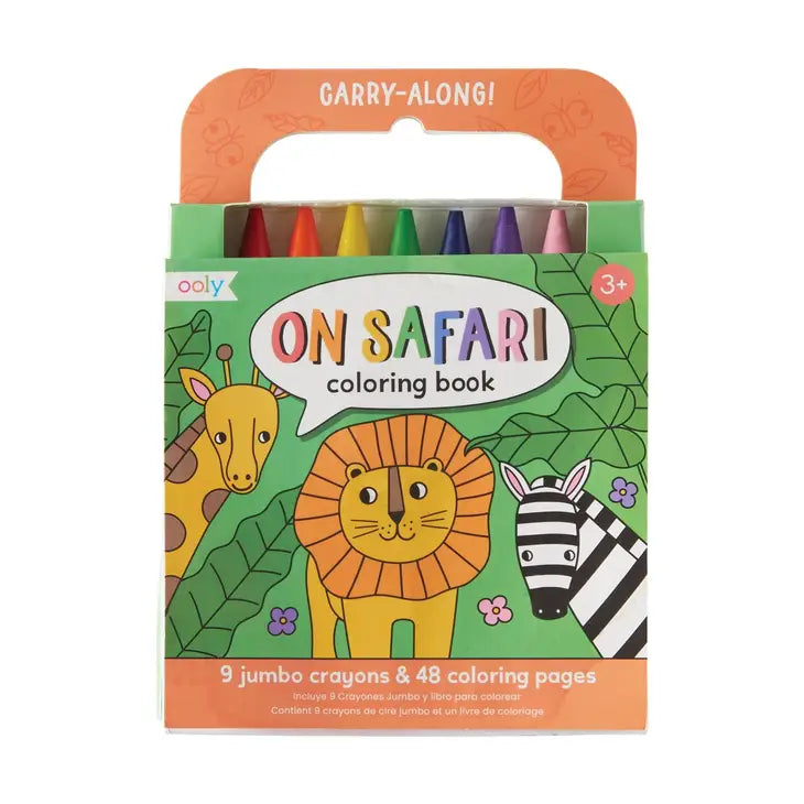 OOLY - Carry Along Crayon &amp; Coloring Book Kit