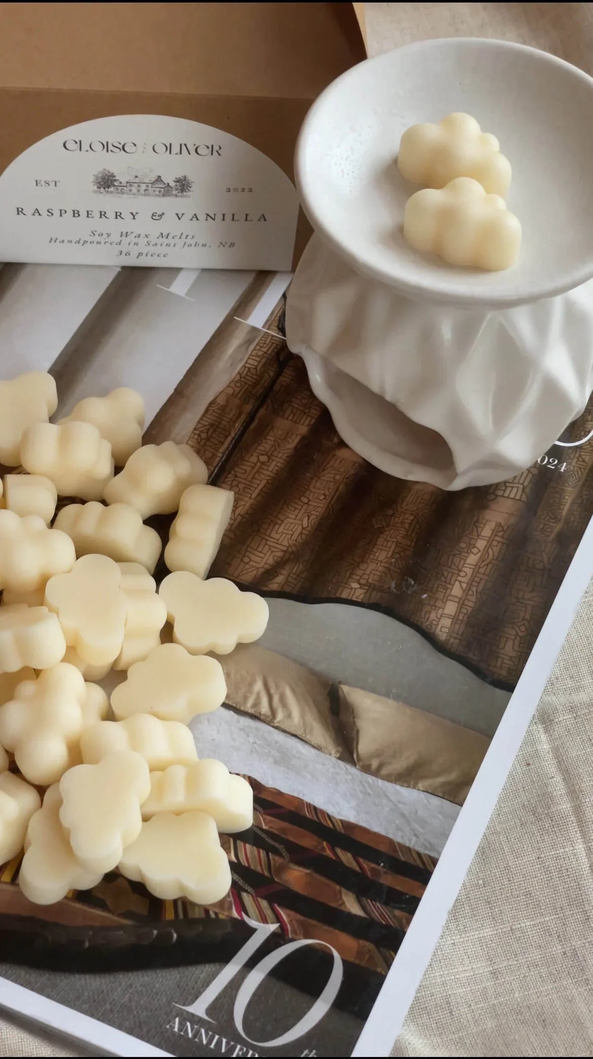 Sparkling Cloud Wax Melts Eloise and Oliver Wax Melt art-noise.myshopify.com sparkling-cloud-wax-melts