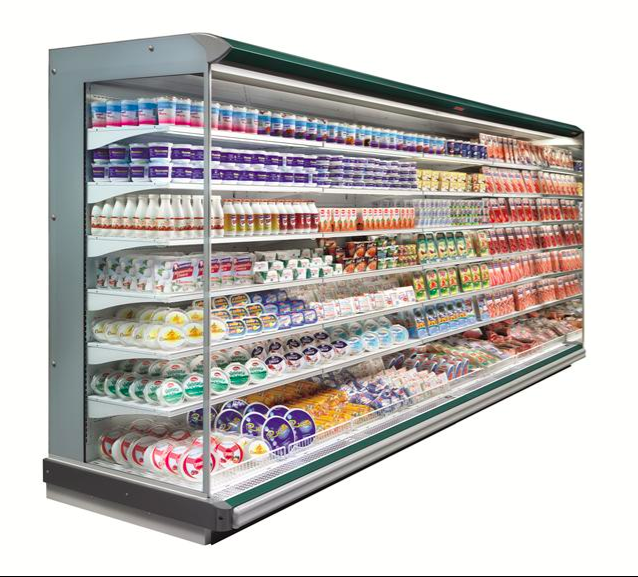 Byson PVC Strip Curtain Kit for Open Coolers / Merchandisers - 98in W x 66in H