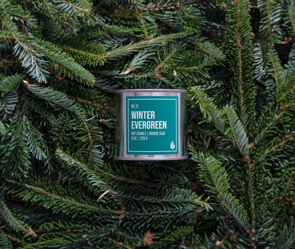 Winter Evergreen | 8oz Soy Candle