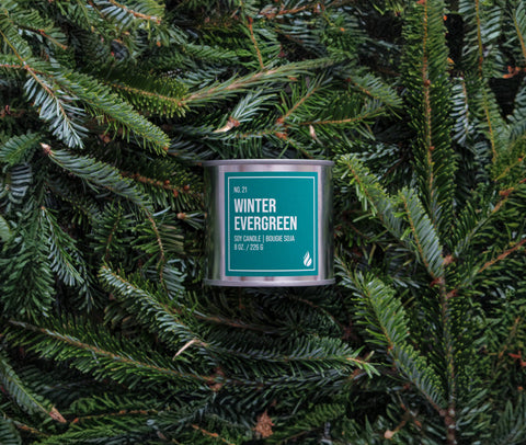 Winter Evergreen | 8oz Soy Candle