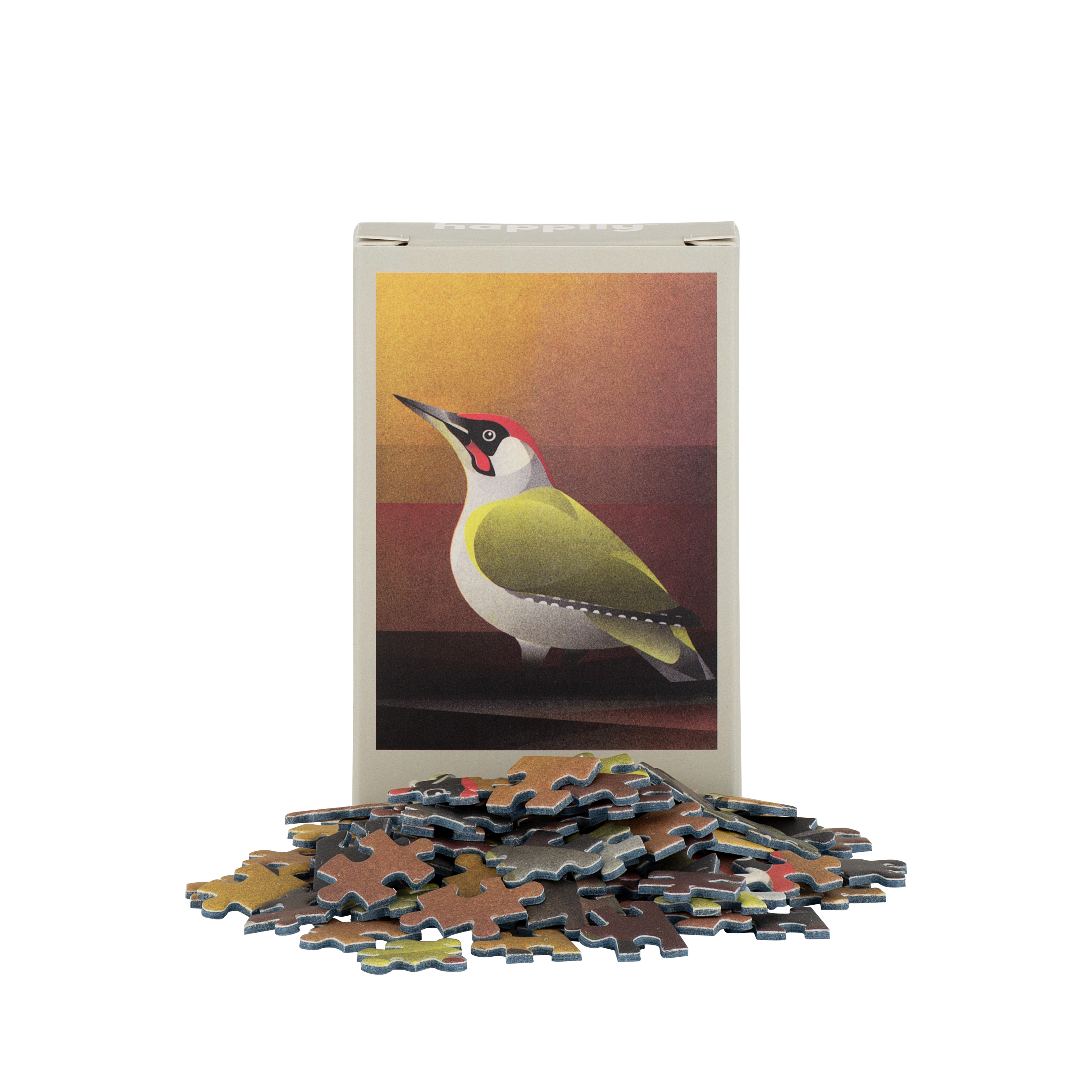 Wood Pecker - 99 Piece Mini Bird Jigsaw Puzzle
