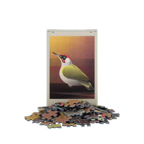 Wood Pecker - 99 Piece Mini Bird Jigsaw Puzzle