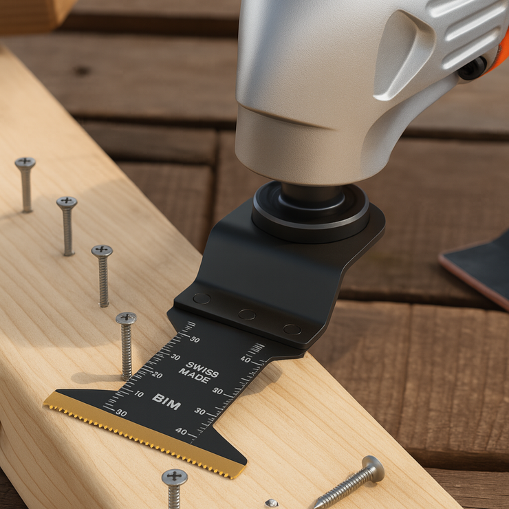 Titanium Curved Oscillating Blade – 55mm Precision Cut | Wood & Metal | Universal Fit