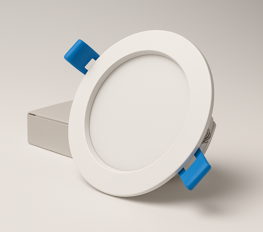 4" Ultra-Thin LED Pot Light – 5CCT Selectable | Junction Box + IC Rated