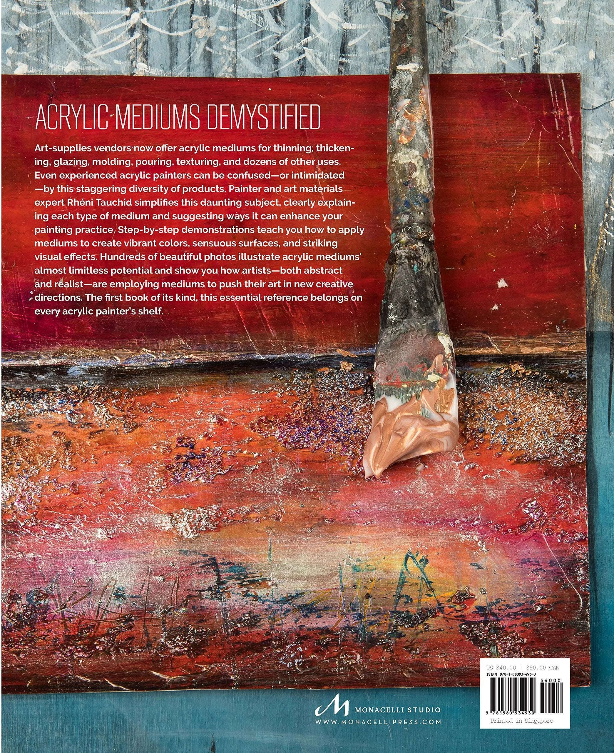 Acrylic Painting Mediums and Methods by Rheni Tauchid - Art Noise Acrylic Painting Mediums and Methods by Rheni Tauchid Books Books art-noise.myshopify.com acrylic-painting-mediums-and-methods-by-rheni-tauchid