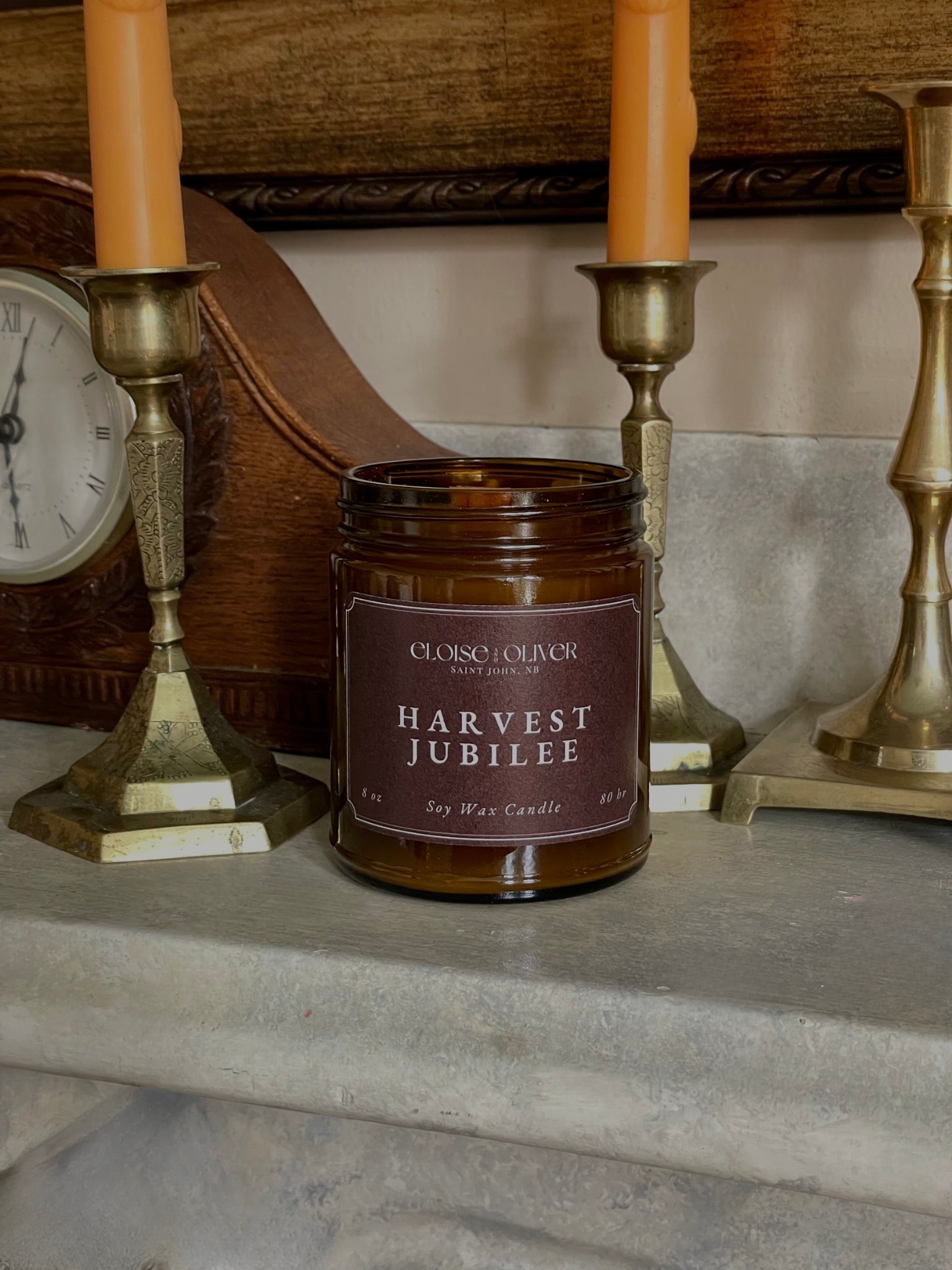 8oz Autumn Scented Candles Eloise and Oliver Scented Candle art-noise.myshopify.com 8oz-autumn-scented-candles